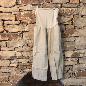 Motherhood Maternity Khaki crop pants